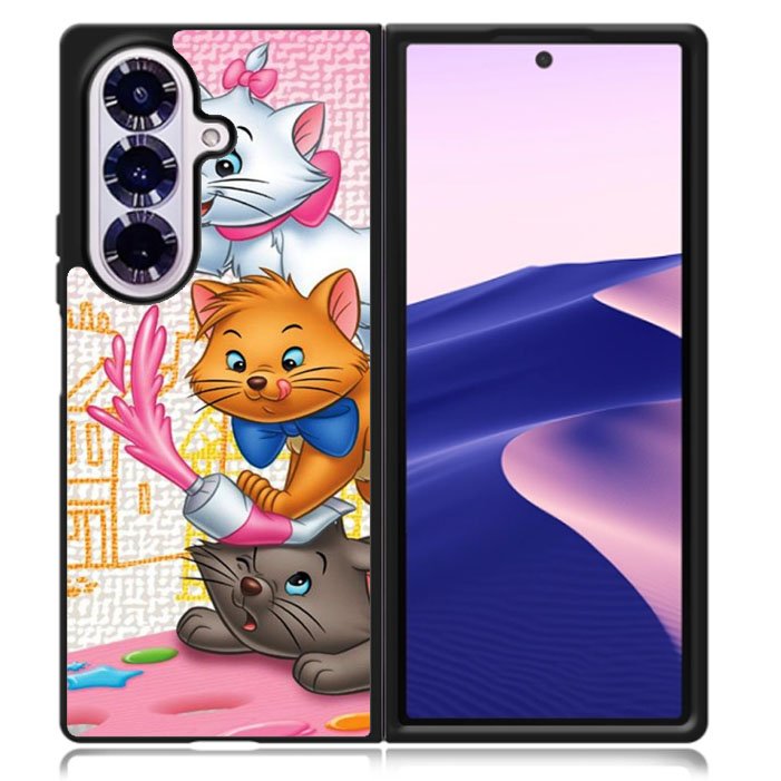 Aristocats cats WALLPAPER Samsung Galaxy Z Fold 7 5G Case BC2777