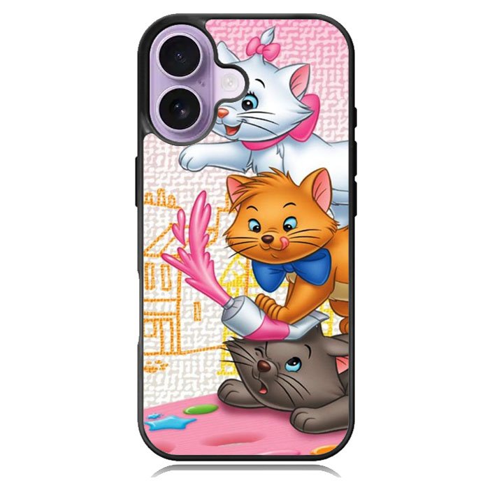 Aristocats cats WALLPAPER iPhone 17 Case BC2777