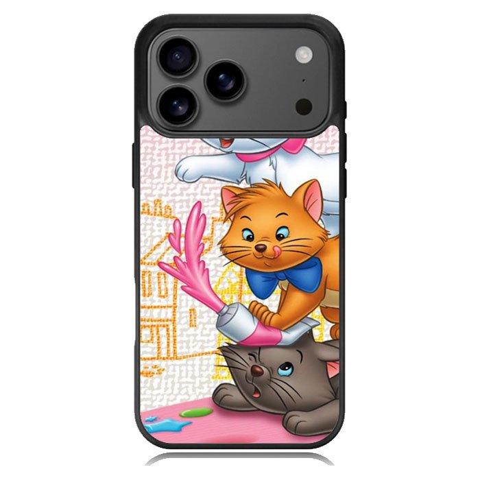 Aristocats cats WALLPAPER iPhone 17 Pro Max Case BC2777