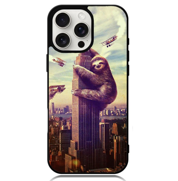 cool sloth wallpaper Case iPhone 16 Pro BC2776