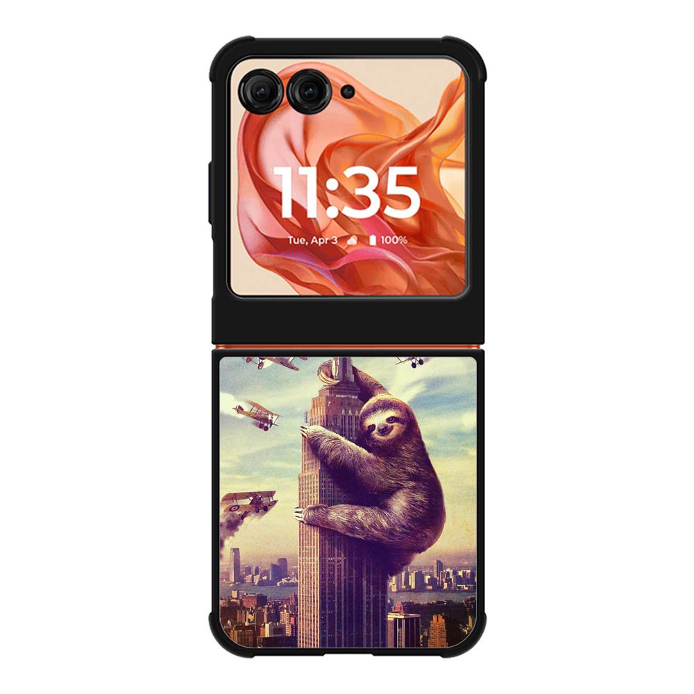 cool sloth wallpaper Motorola Moto Razr 2025/2024 , Moto Razr 60/50 Case BC2776