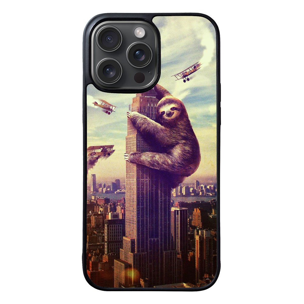 cool sloth wallpaper Case iPhone 15 Pro Max BC2776