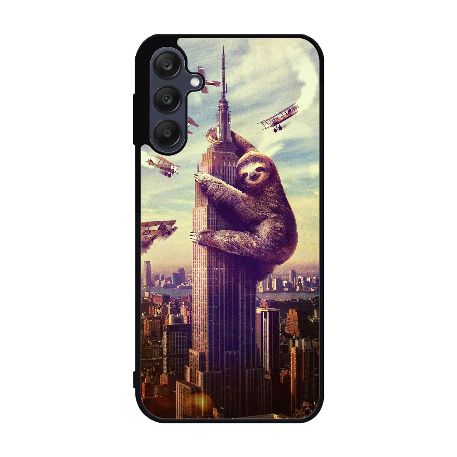 cool sloth wallpaper Samsung Galaxy A25 5G Case BC2776
