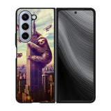 cool sloth wallpaper Case Samsung Galaxy z Fold 5 5G BC2776