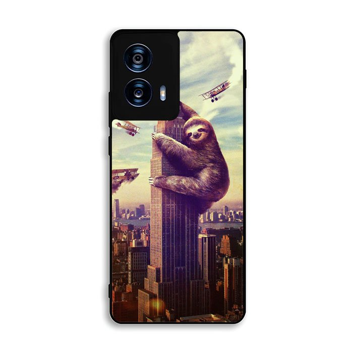 cool sloth wallpaper Motorola Moto G Power 5G 2024 Case BC2776