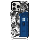 Alice In Wonderland Tardis Case iPhone 16 Pro BC2775