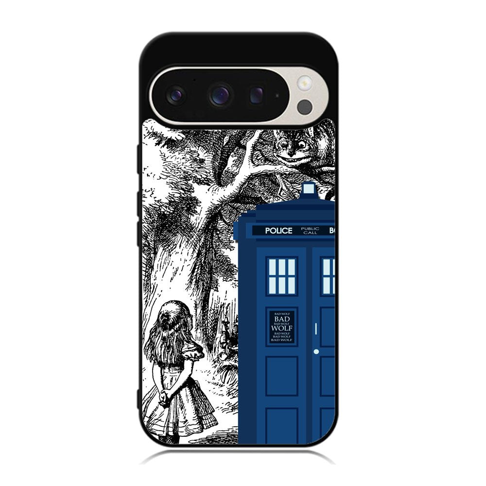 Alice In Wonderland Tardis Case Google Pixel 9 Pro XL BC2775