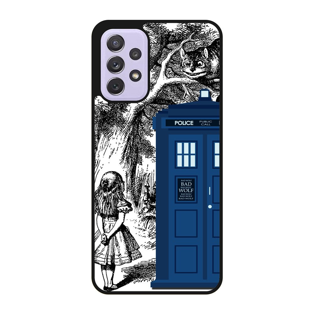 Alice In Wonderland Tardis Samsung Galaxy A23 5G Case BC2775
