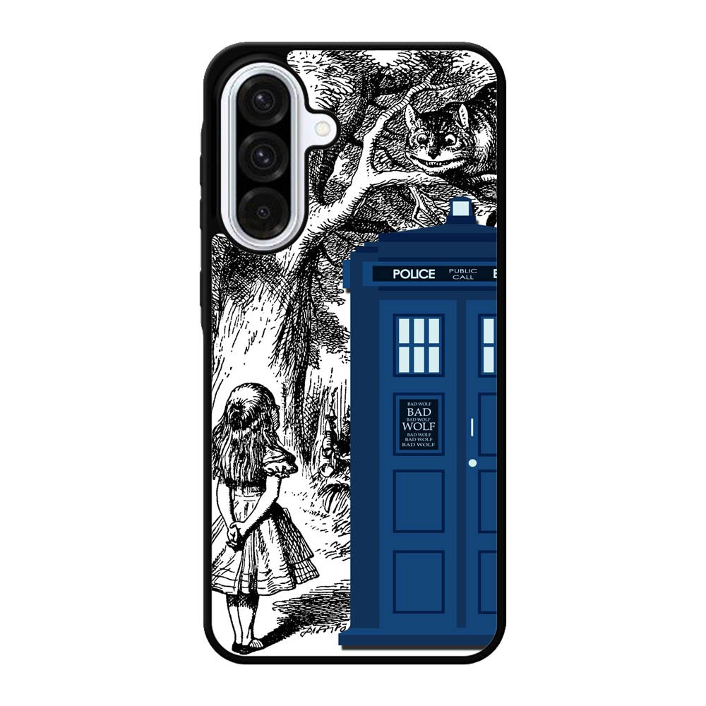 Alice In Wonderland Tardis Samsung Galaxy A56 Case BC2775