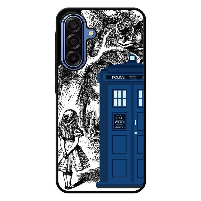Alice In Wonderland Tardis Samsung Galaxy A17 5G Case BC2775