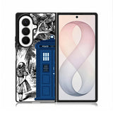 Alice In Wonderland Tardis Samsung Galaxy Z Fold 8 Ultra Case BC2775