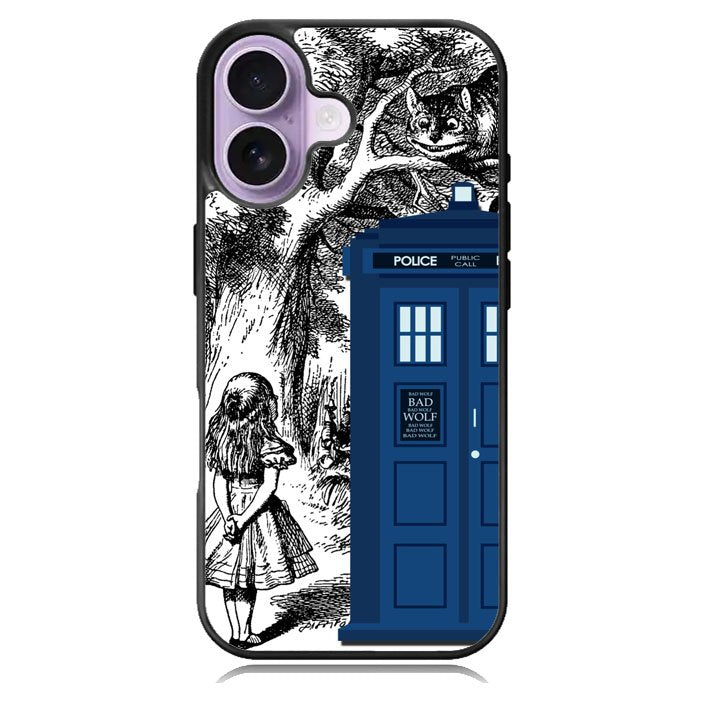Alice In Wonderland Tardis iPhone 17 Case BC2775