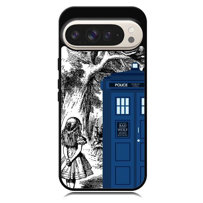 Alice In Wonderland Tardis Google Pixel 10 Pro XL Case BC2775