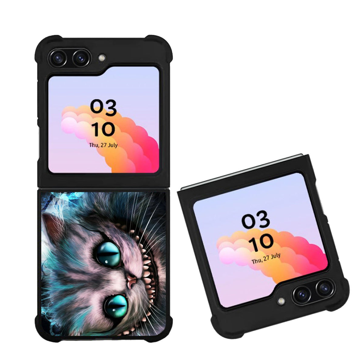cheshire cat quote wallpaper Case Samsung Galaxy Z Flip 5 5G BC2774