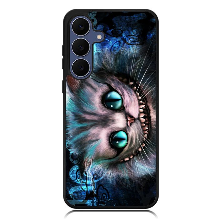 cheshire cat quote wallpaper Samsung Galaxy S25 FE Case BC2774