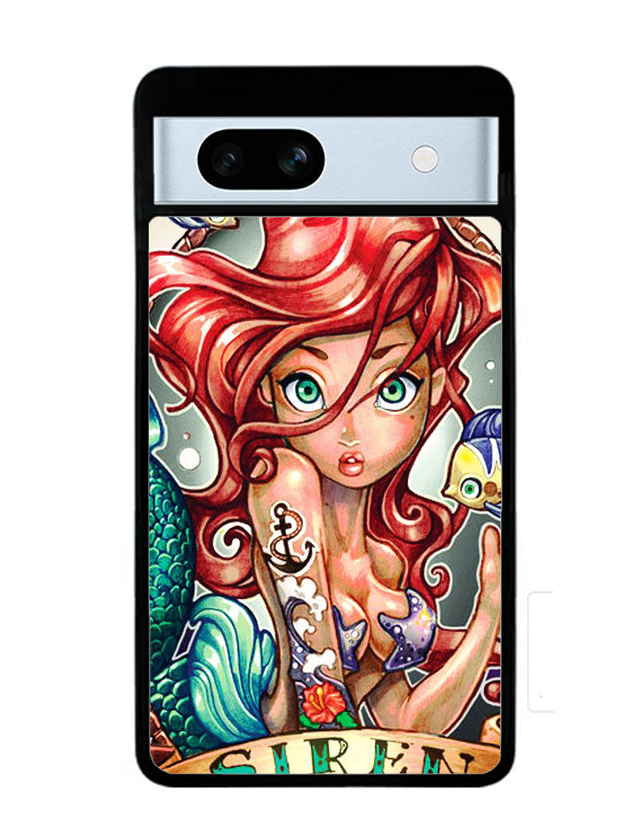 Ariel Little Mermaid ART Google Pixel 7A Case