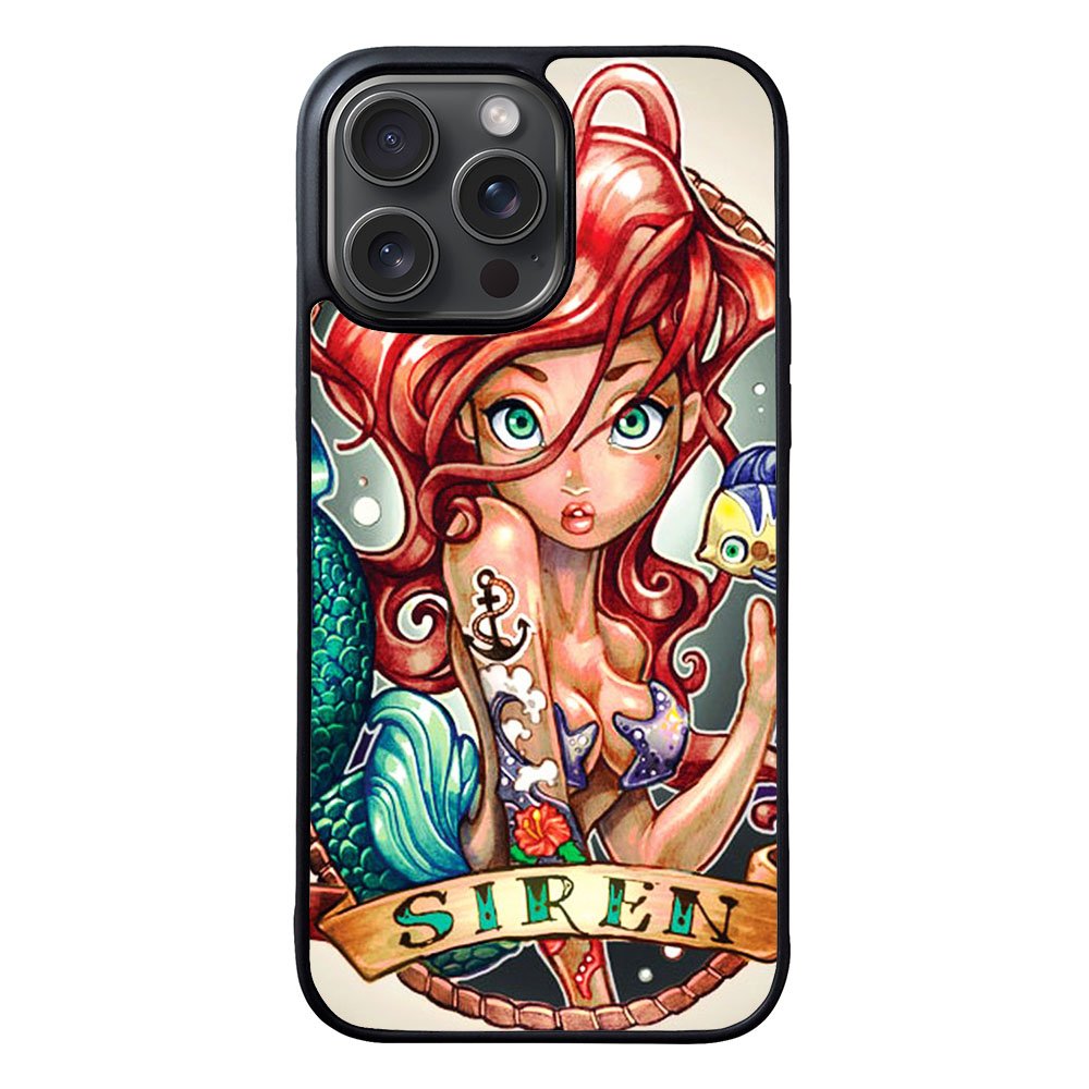 Ariel Little Mermaid ART Case iPhone 15 Pro Max BC2773