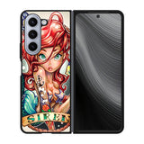 Ariel Little Mermaid ART Case Samsung Galaxy z Fold 5 5G BC2773