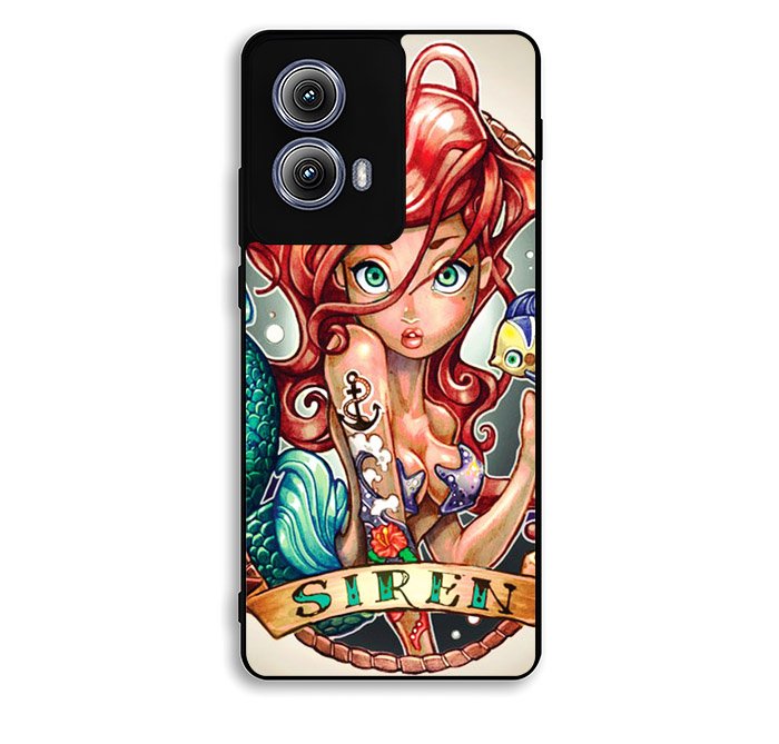 Ariel Little Mermaid ART Motorola Moto Edge 2024 Case FE2479