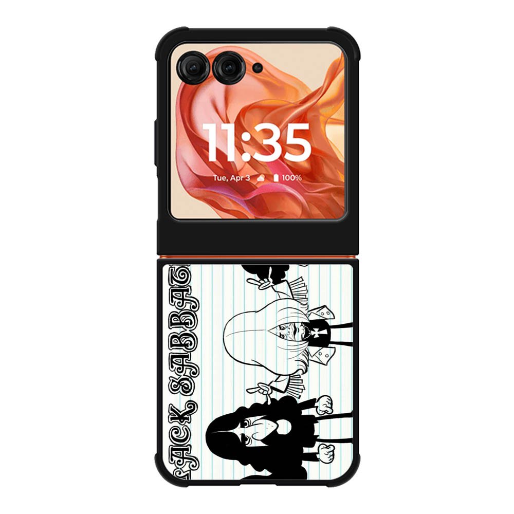 Black Sabbath Logo Motorola Moto Razr 2025/2024 , Moto Razr 60/50 Case BC2769