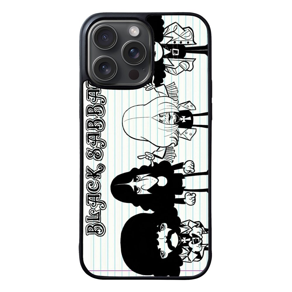 Black Sabbath Logo Case iPhone 15 Pro Max BC2769