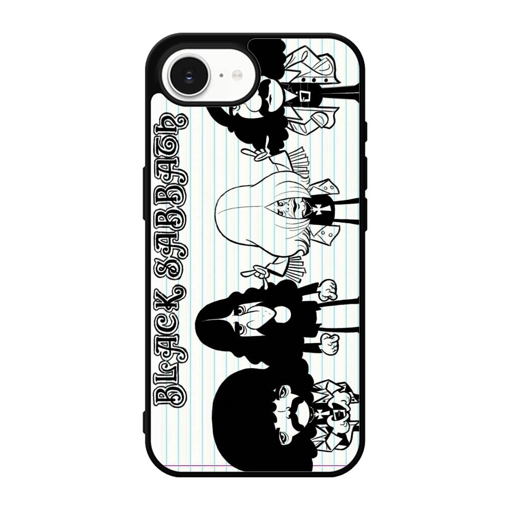Black Sabbath Logo iPhone 16e Case BC2769
