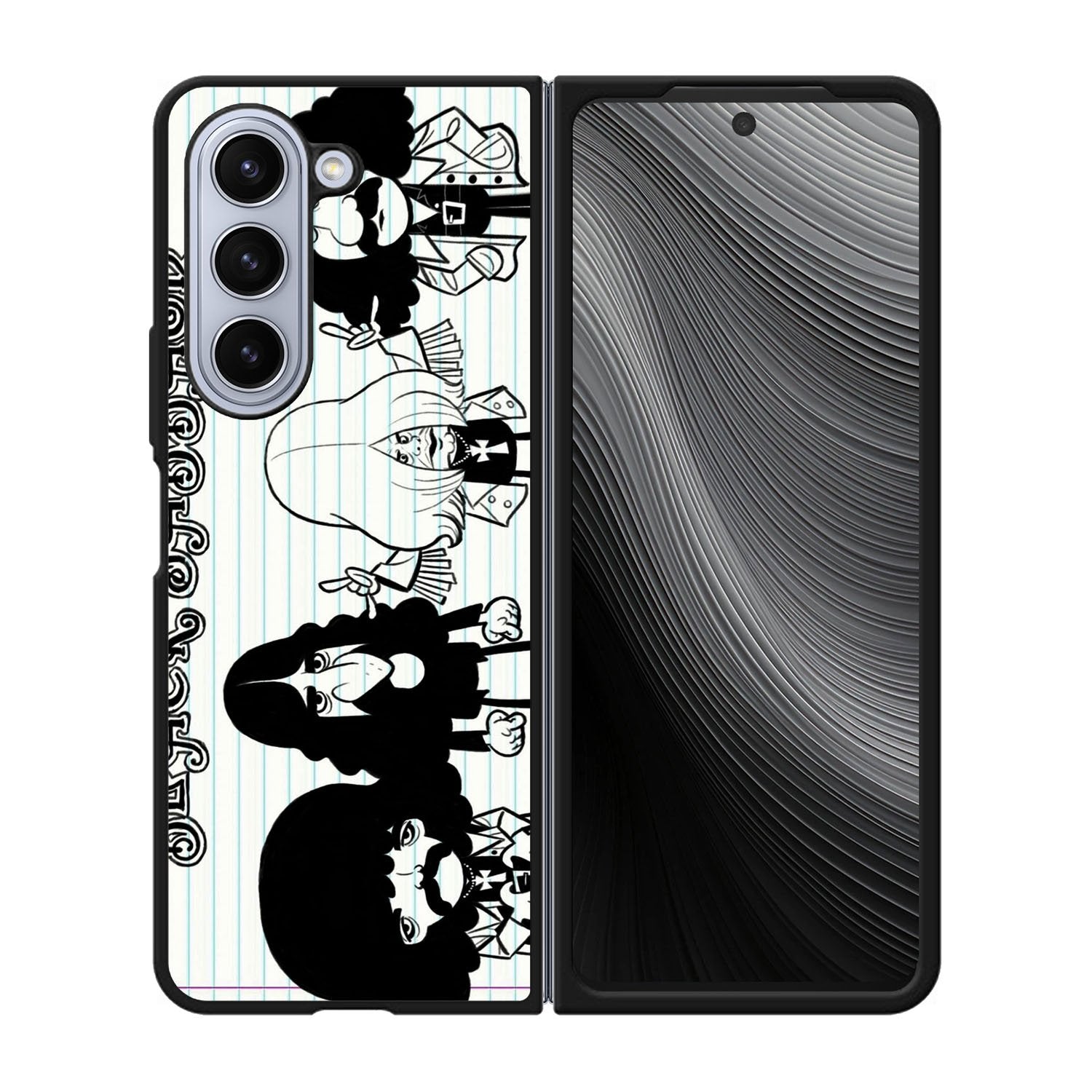 Black Sabbath Logo Case Samsung Galaxy z Fold 5 5G BC2769