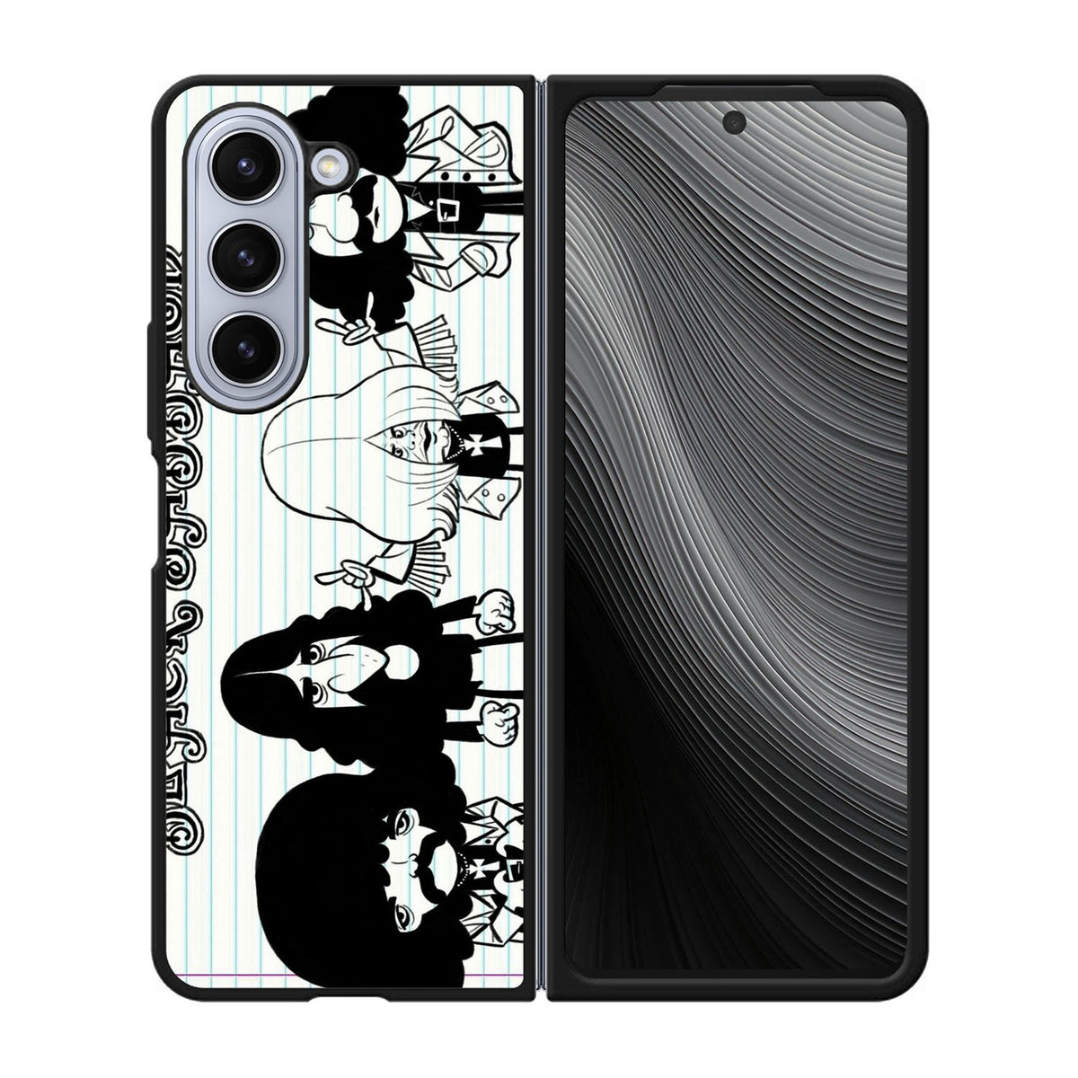 Black Sabbath Logo Case Samsung Galaxy z Fold 5 5G BC2769