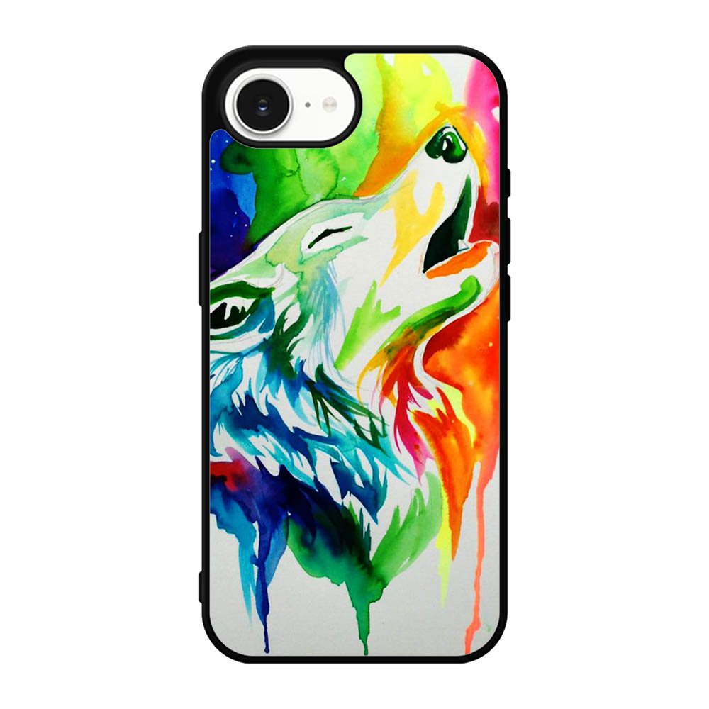 WALLPAPER Rainbow Watercolor Drop iPhone 16e Case BC2768