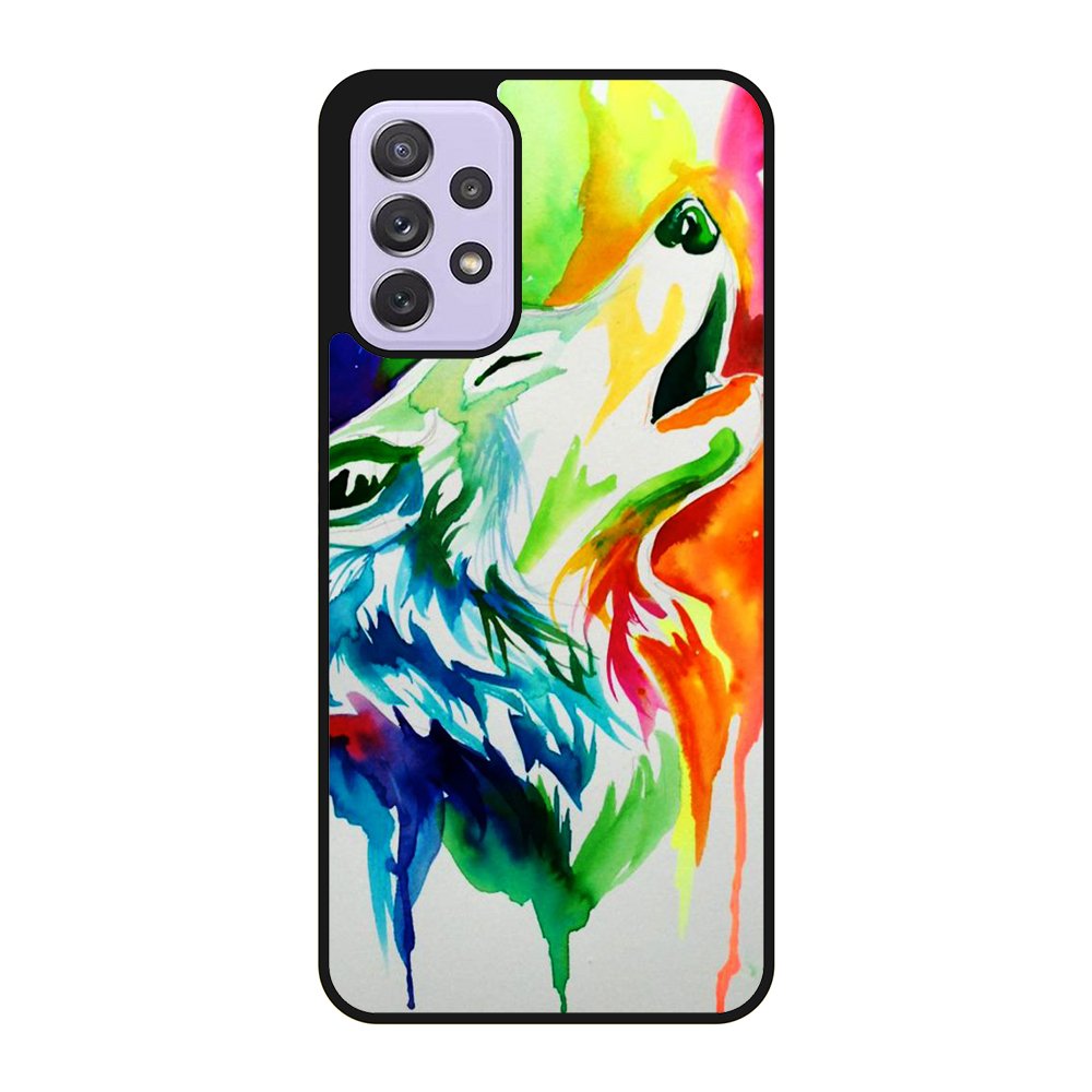 WALLPAPER Rainbow Watercolor Drop Samsung Galaxy A23 5G Case BC2768