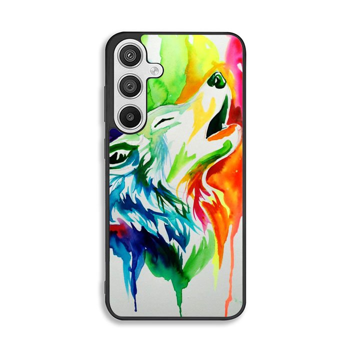 WALLPAPER Rainbow Watercolor Drop Samsung Galaxy A26 Case BC2768