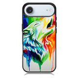WALLPAPER Rainbow Watercolor Drop iPhone 17 Air Case BC2768