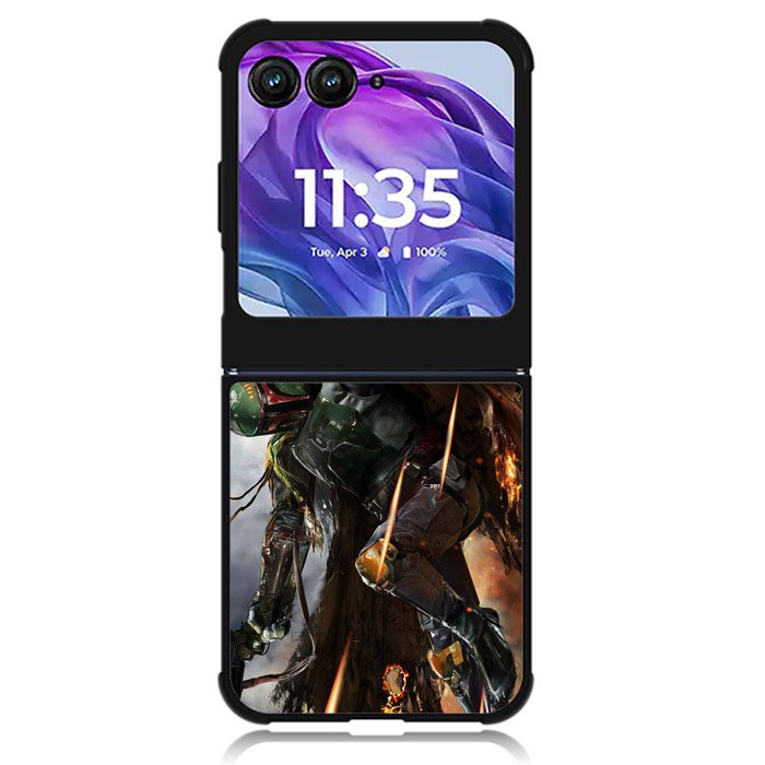 Boba Fett Star Wars Weapon Motorola Moto Razr 2024 , Moto Razr 50 Case