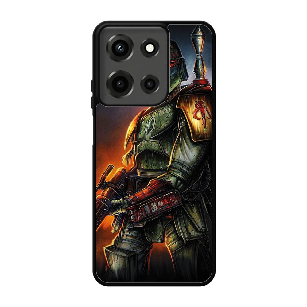 Boba Fett Star Wars WALLPAPER Motorola Moto G 5G 2025 Case FE1708