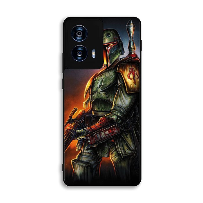 Boba Fett Star Wars WALLPAPER Motorola Moto G Power 5G 2024 Case FE1708