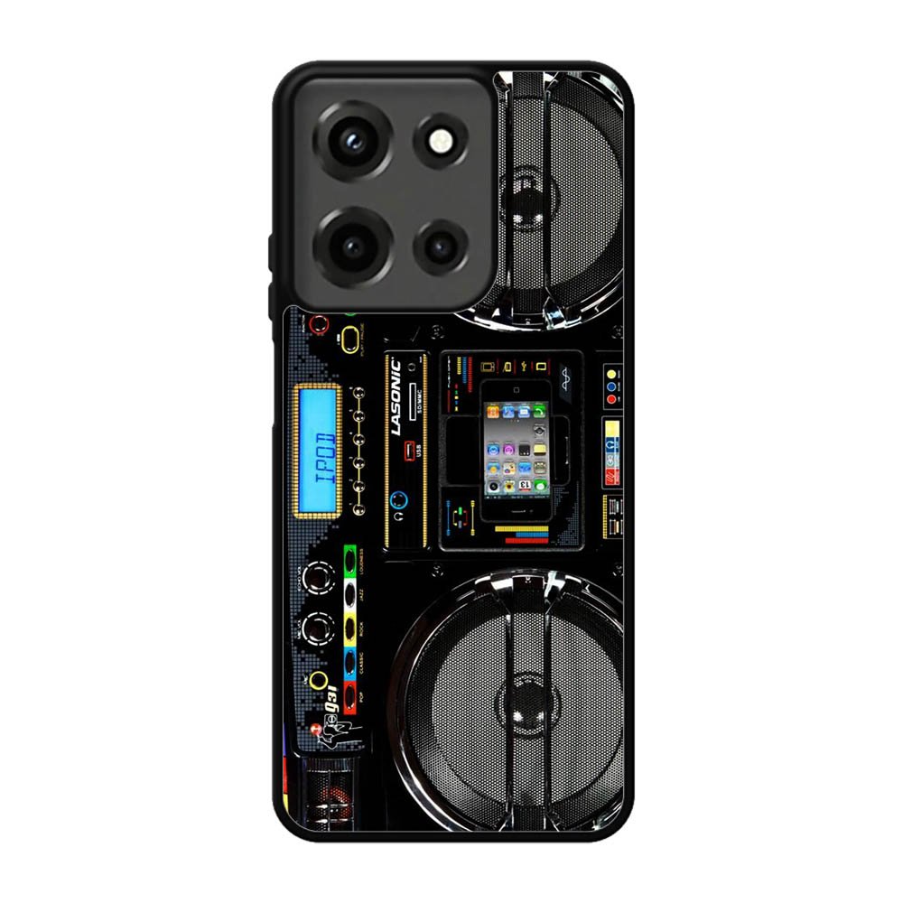 Boombox Ghetto Blaster Funny Motorola Moto G 5G 2025 Case FE2103