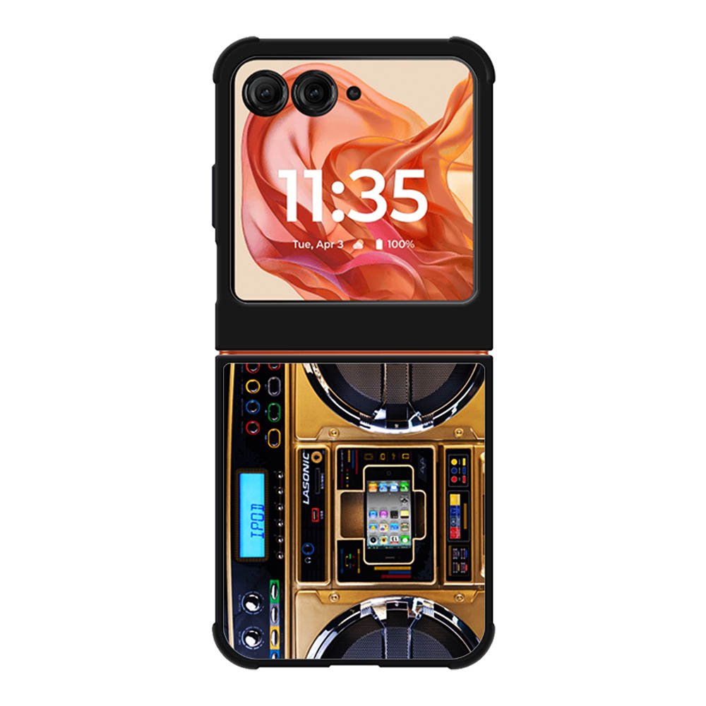 Boombox Ghetto Blaster Funny Motorola Moto Razr 2025/2024 , Moto Razr 60/50 Case BC2766