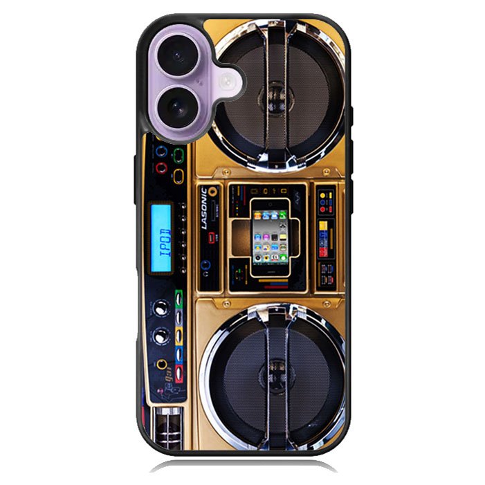 Boombox Ghetto Blaster Funny iPhone 17 Case BC2766