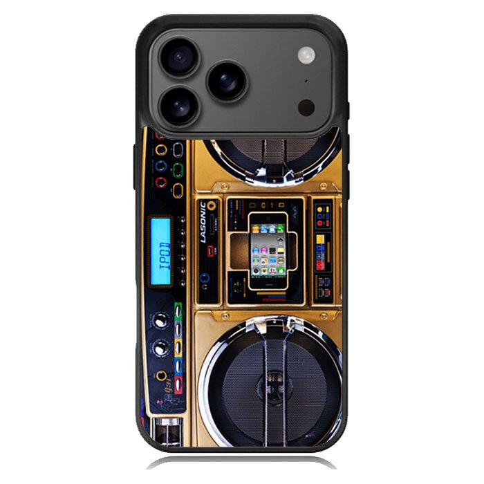 Boombox Ghetto Blaster Funny iPhone 17 Pro Case BC2766