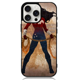 WONDER WOMAN silhouette Case iPhone 16 Pro BC2764