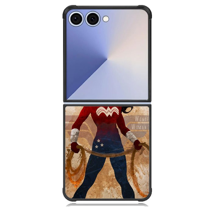 WONDER WOMAN silhouette Samsung Galaxy Z Flip 7 Case BC2764
