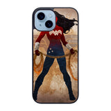 WONDER WOMAN silhouette Case iPhone 15 BC2764