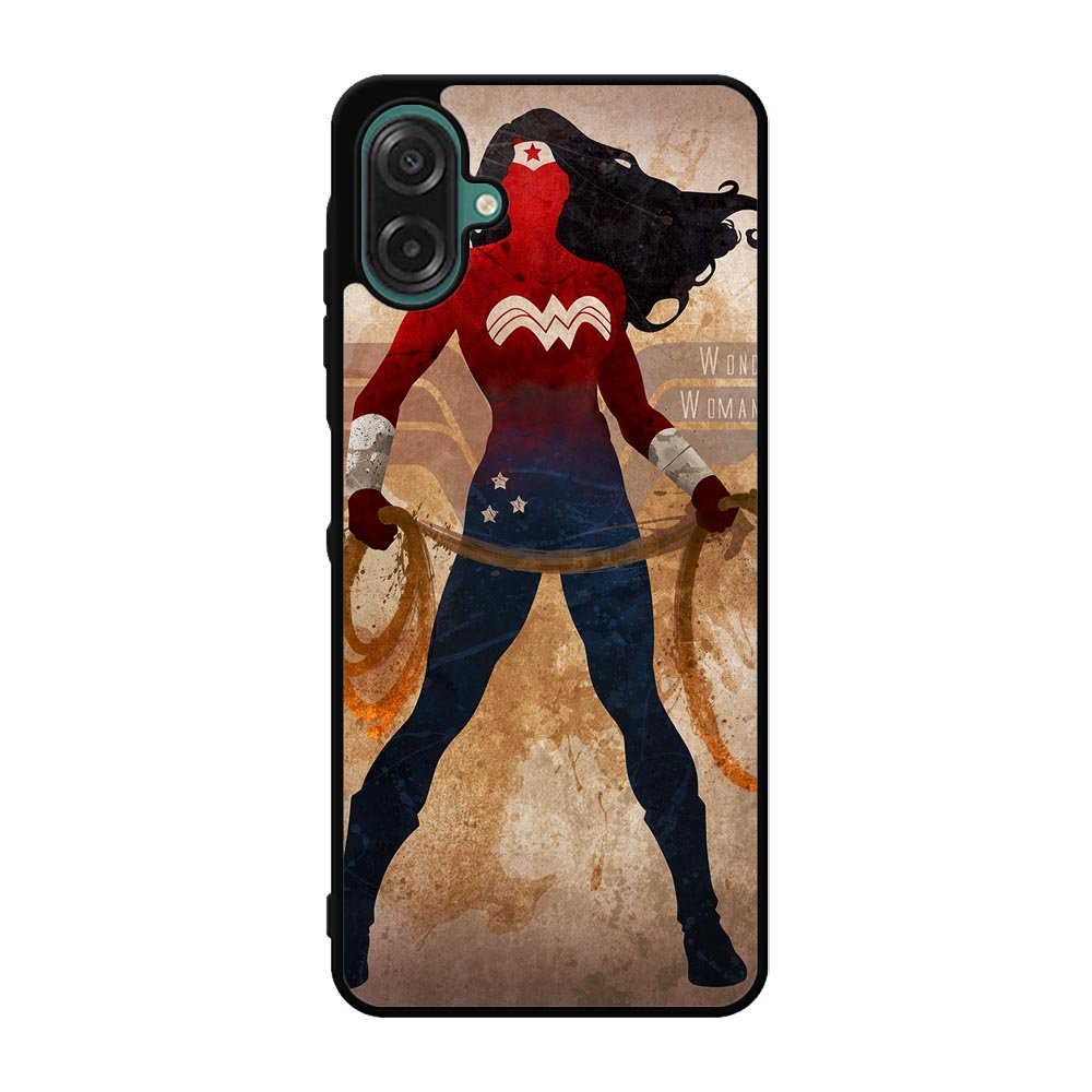 WONDER WOMAN silhouette Case Samsung Galaxy A07 BC2764