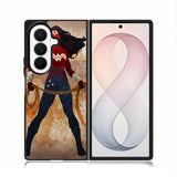 WONDER WOMAN silhouette Samsung Galaxy Z Fold 8 Ultra Case BC2764