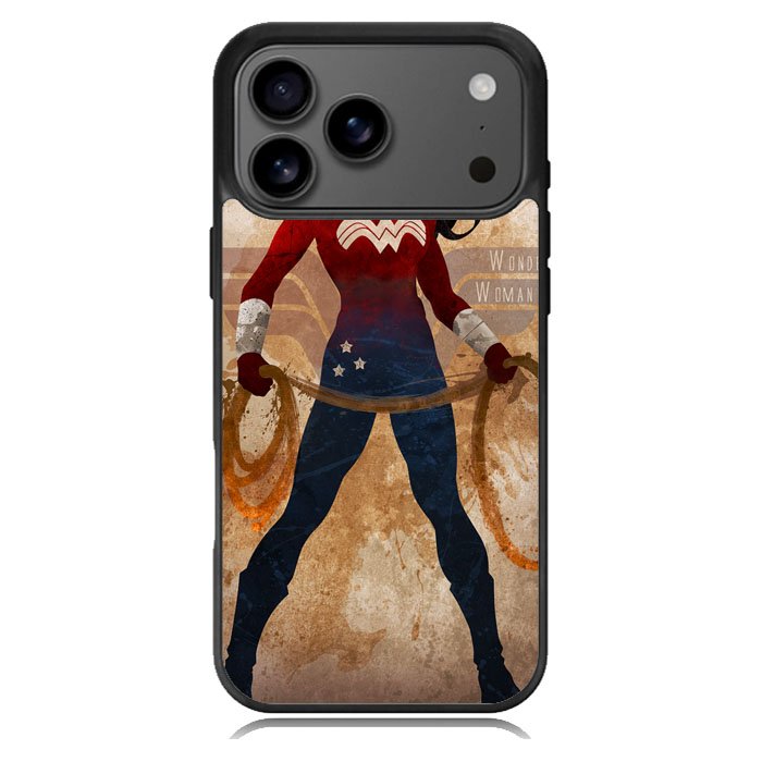 WONDER WOMAN silhouette iPhone 17 Pro Case BC2764