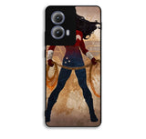 WONDER WOMAN silhouette Motorola Moto Edge 2024 Case BC2764