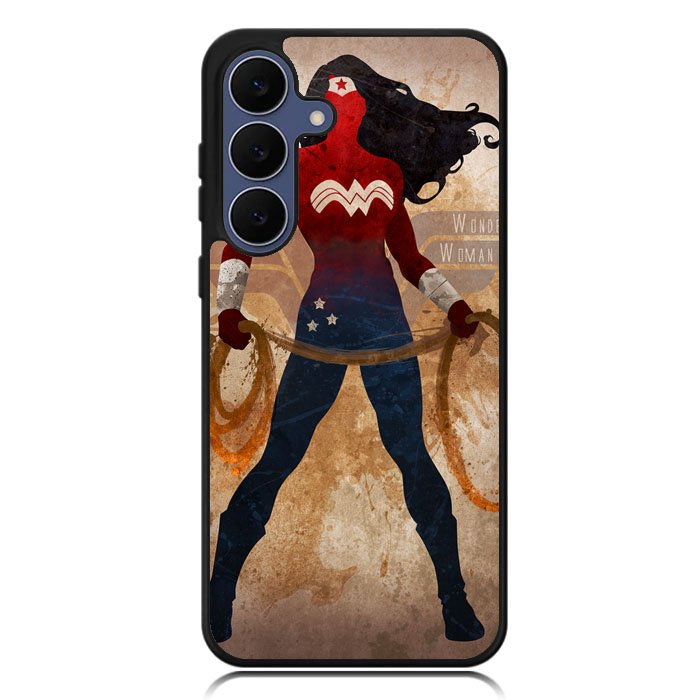 WONDER WOMAN silhouette Samsung Galaxy S25 FE Case BC2764