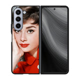 audrey hepburn Case Samsung Galaxy z Fold 5 5G BC2763
