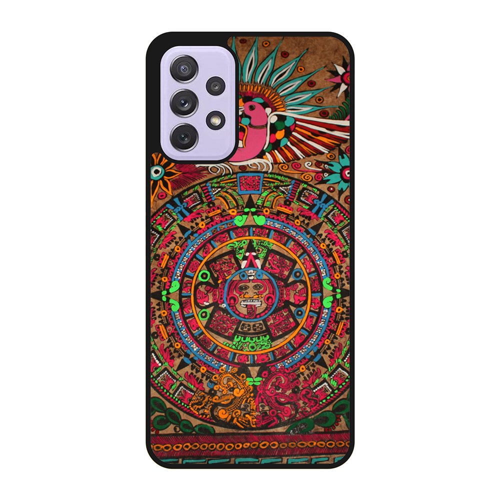 Aztec Calendar Wood Texture Samsung Galaxy A23 5G Case BC2761