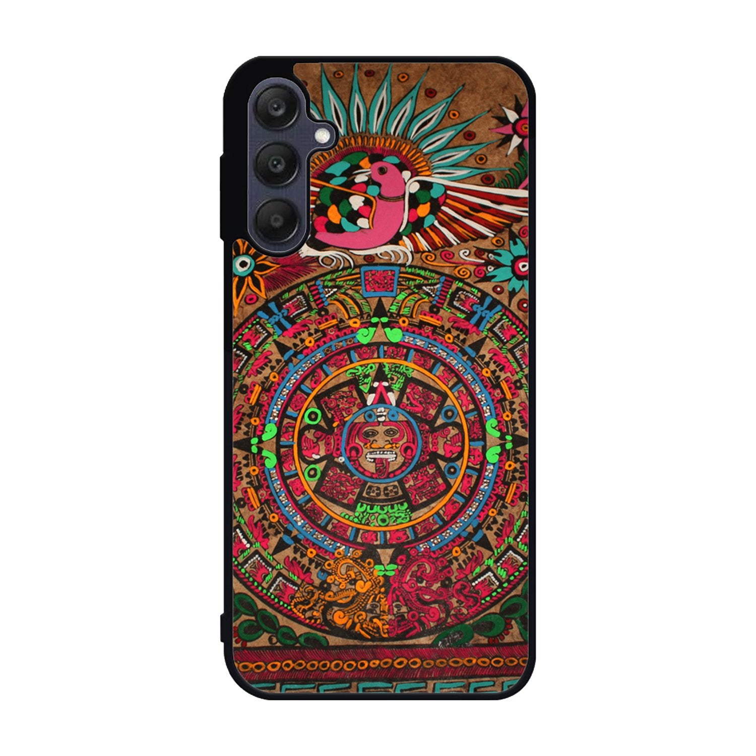 Aztec Calendar Wood Texture Samsung Galaxy A25 5G Case BC2761